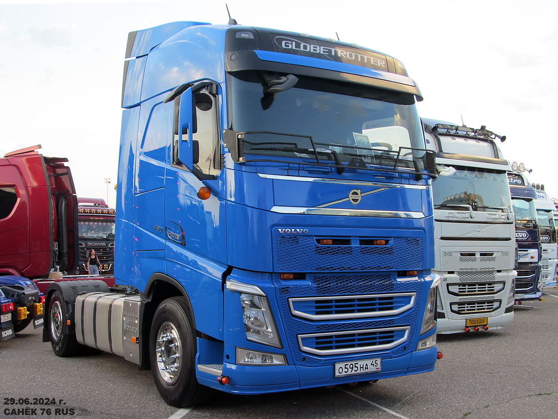 Курганская область, № О 595 НА 45 — Volvo ('2012) FH.460 [X9P]; Московская область — Фестиваль TruckDay 2024