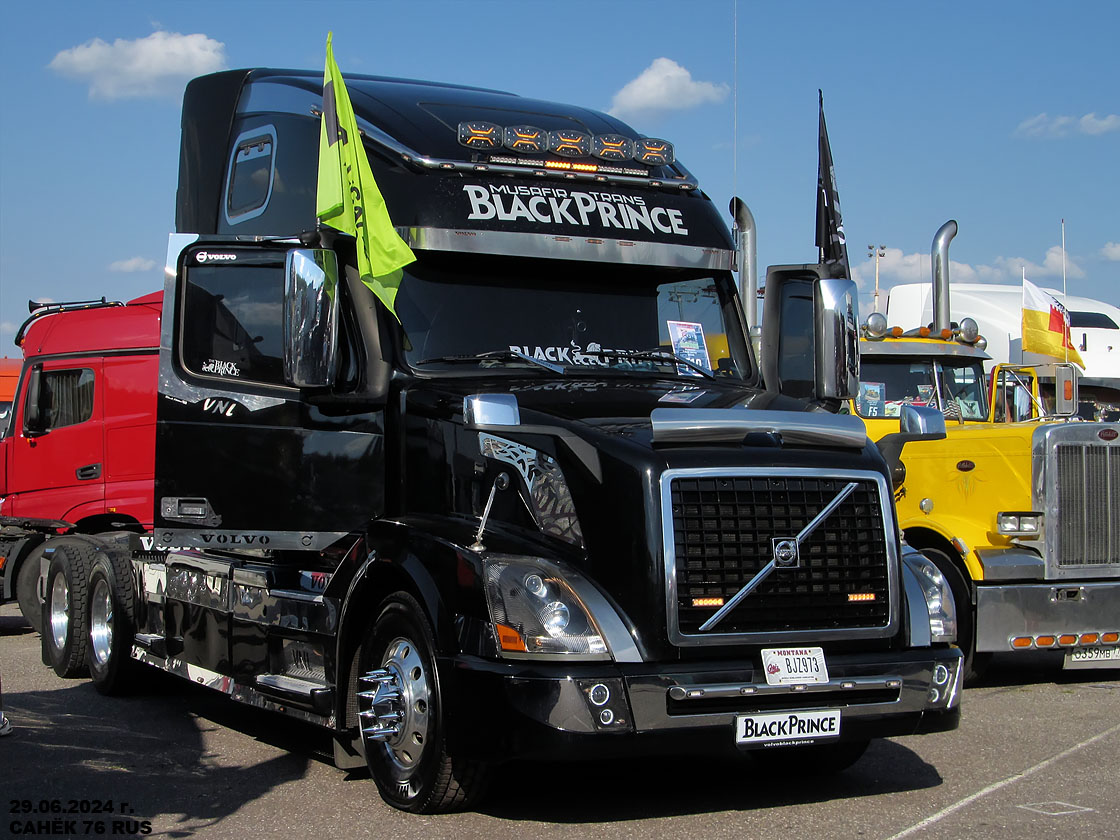 Дагестан, № У 418 РХ 161 — Volvo VNL670; Московская область — Фестиваль TruckDay 2024