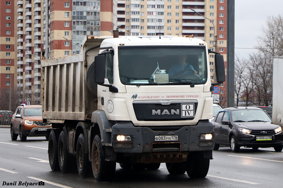 Санкт-Петербург, № В 083 УН 178 — MAN TGS 41.440