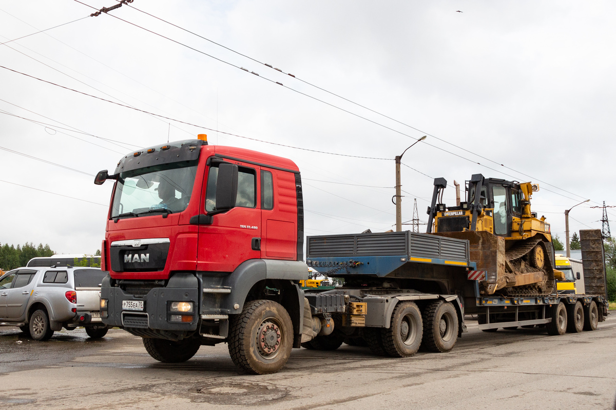 Томская область, № Р 755 ЕА 70 — MAN TGS 33.480