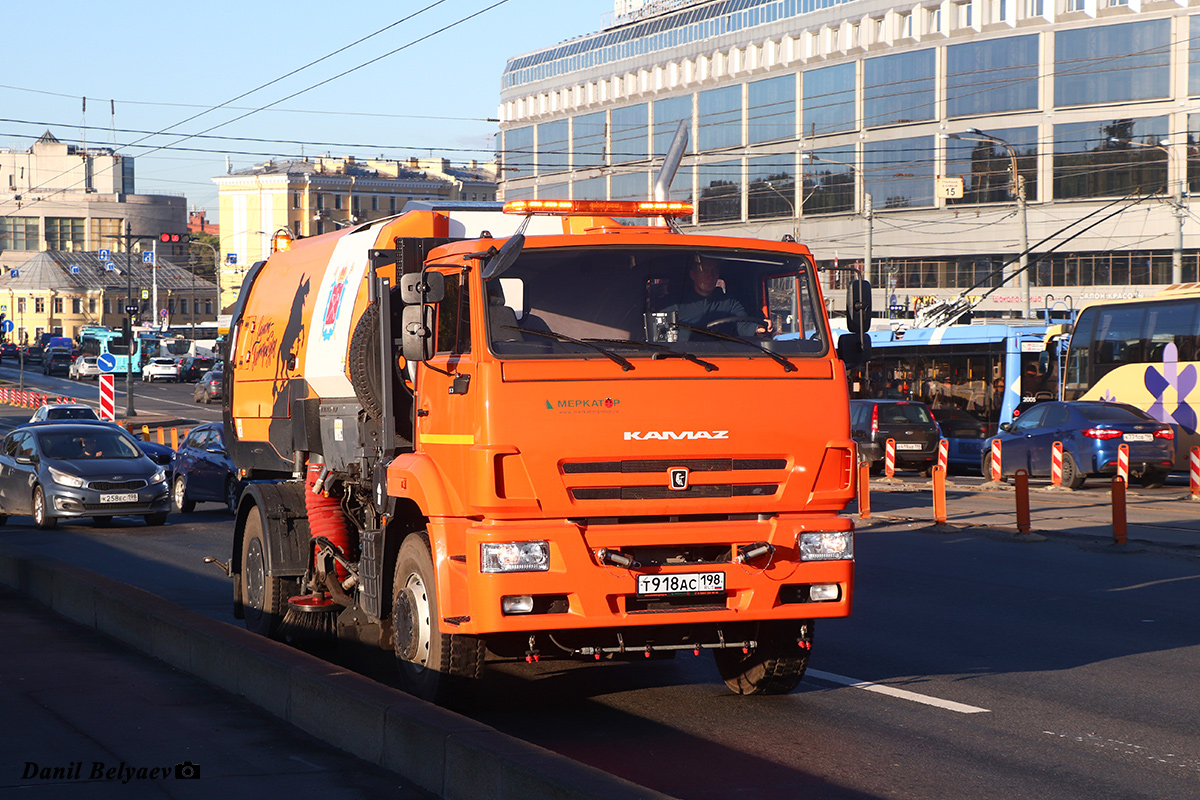 Санкт-Петербург, № Т 918 АС 198 — КамАЗ-53605-A5(48)