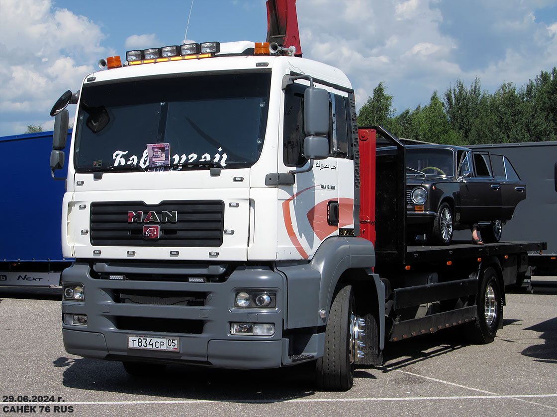 Дагестан, № Т 834 СР 05 — MAN TGA 18.310; Московская область — Фестиваль TruckDay 2024