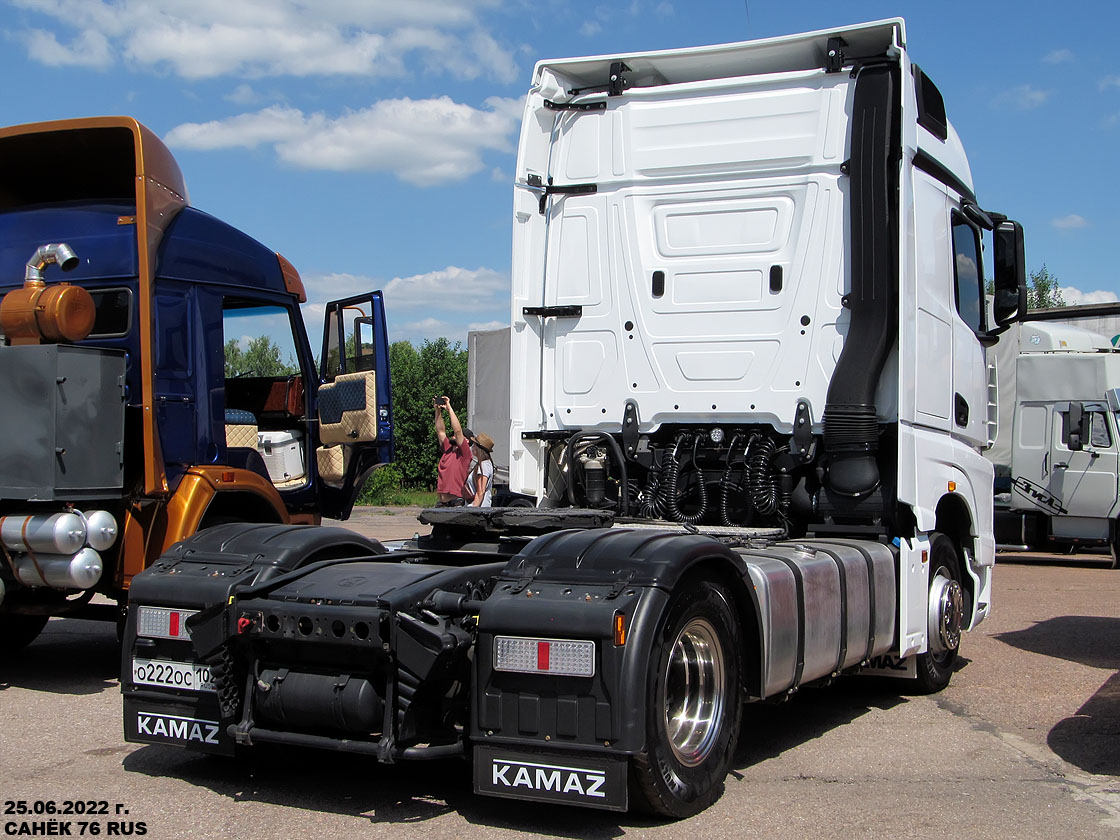 Башкортостан, № О 222 ОС 102 — КамАЗ-54901-92; Московская область — Фестиваль Truckfest 2022