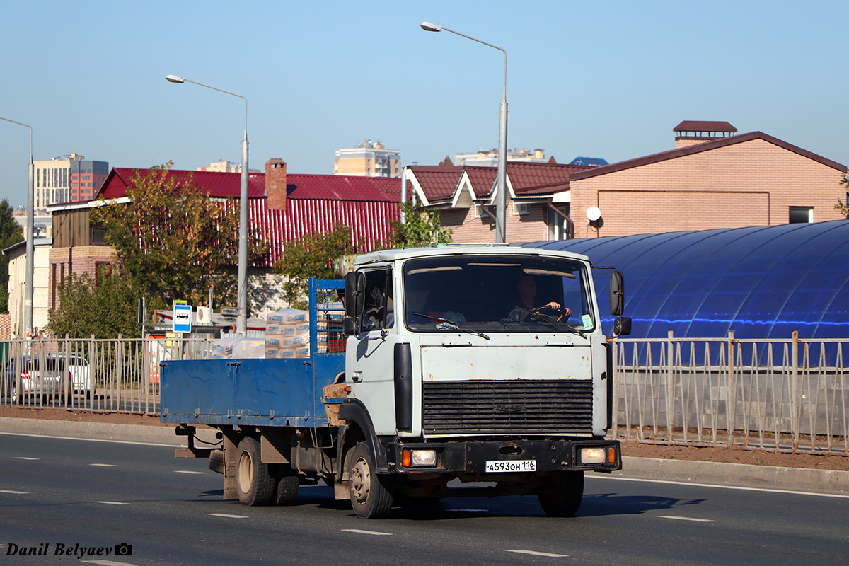 Татарстан, № А 593 ОН 116 — МАЗ-437040