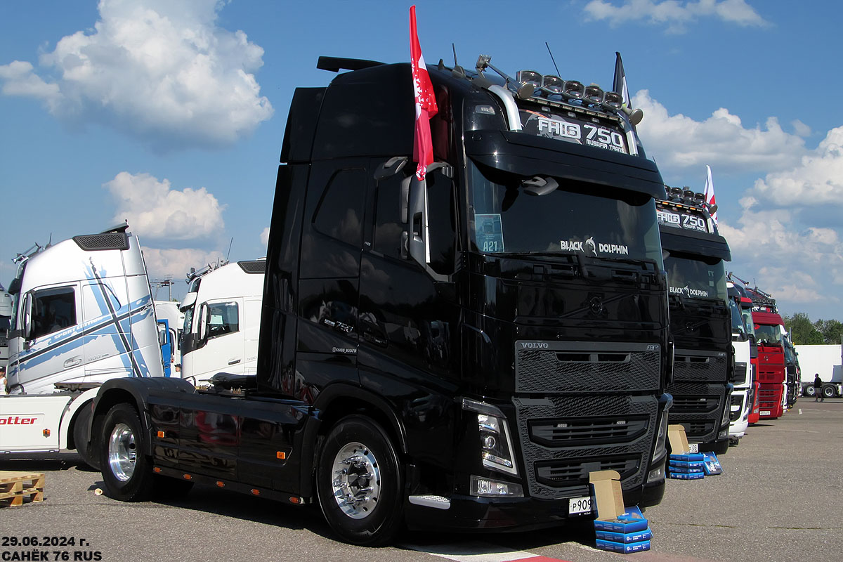 Дагестан, № Р 909 РУ 05 — Volvo ('2012) FH.460 [X9P]; Московская область — Фестиваль TruckDay 2024