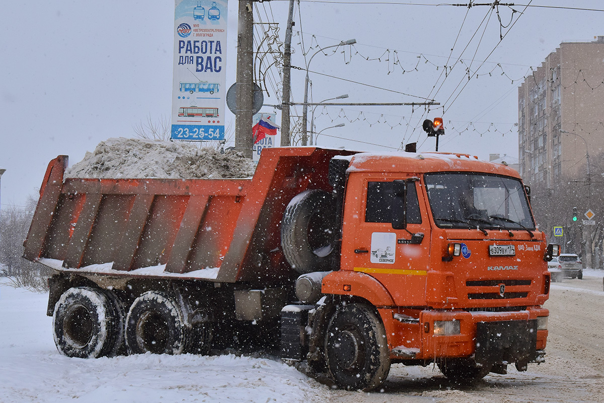 Волгоградская область, № В 309 ВУ 134 — КамАЗ-65115-L4(19)