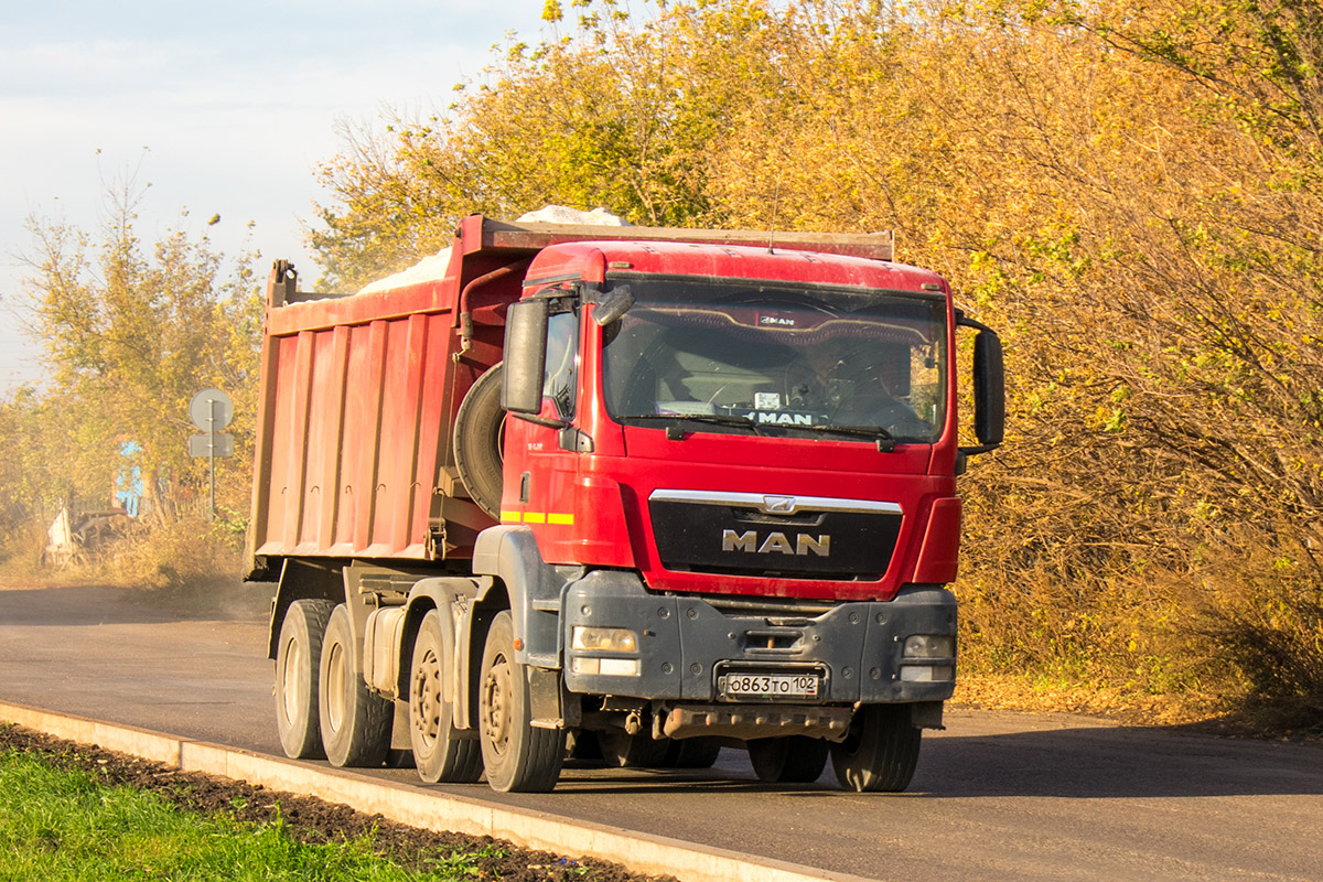 Башкортостан, № О 863 ТО 102 — MAN TGS 41.390