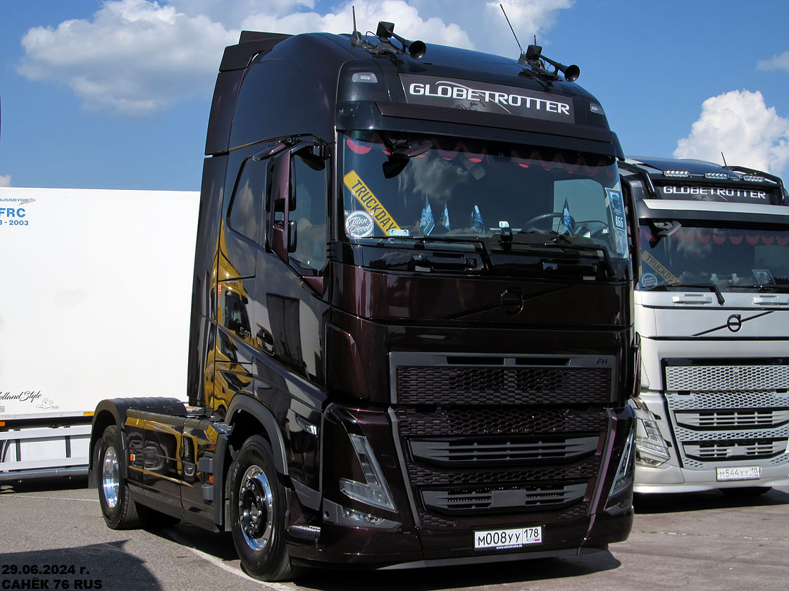 Санкт-Петербург, № М 008 УУ 178 — Volvo ('2020) FH.540; Московская область — Фестиваль TruckDay 2024