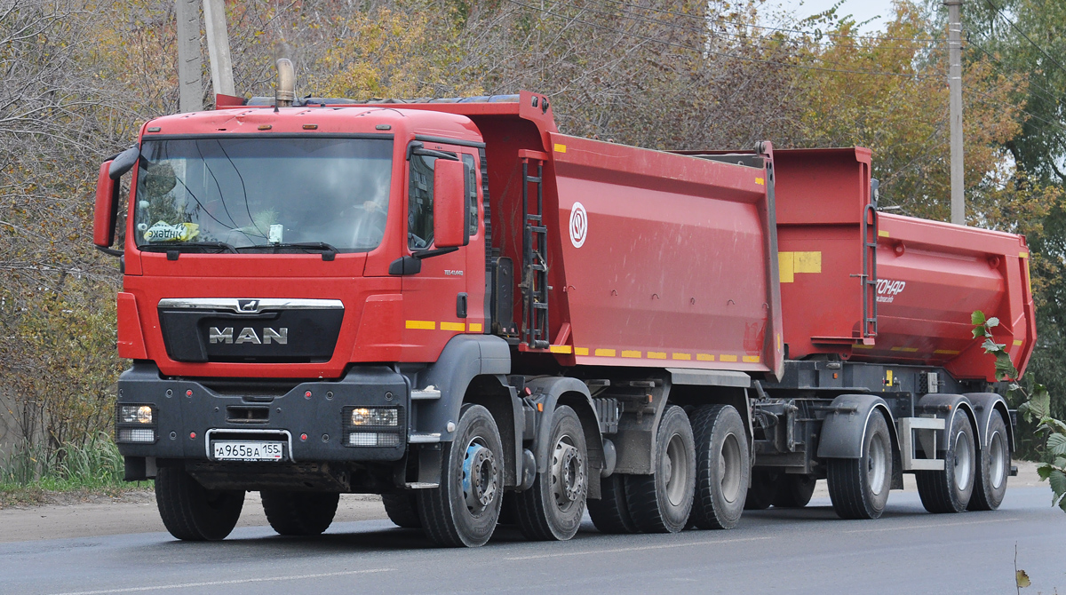 Омская область, № А 965 ВА 155 — MAN TGS 41.440
