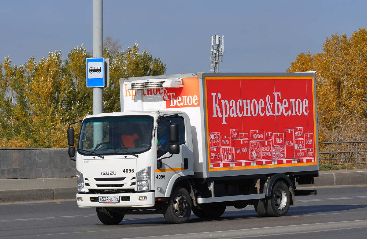 Омская область, № 4096 — Isuzu NPR75 [Z7X]