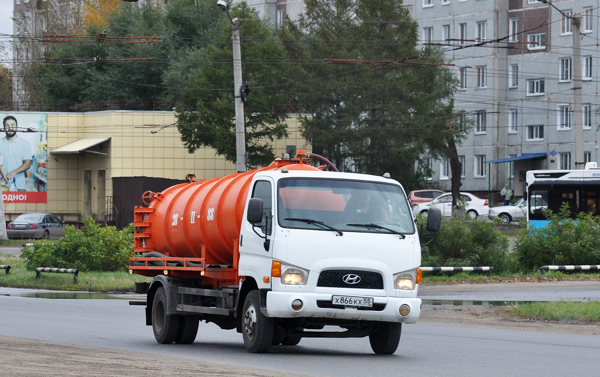 Омская область, № Х 866 КХ 55 — Hyundai HD78 ('2004)