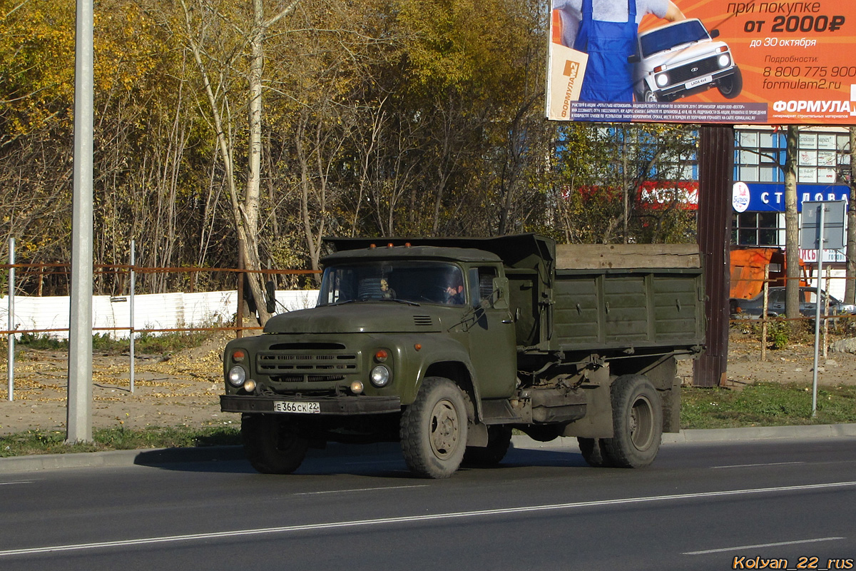 Алтайский край, № Е 366 СК 22 — ЗИЛ-495710