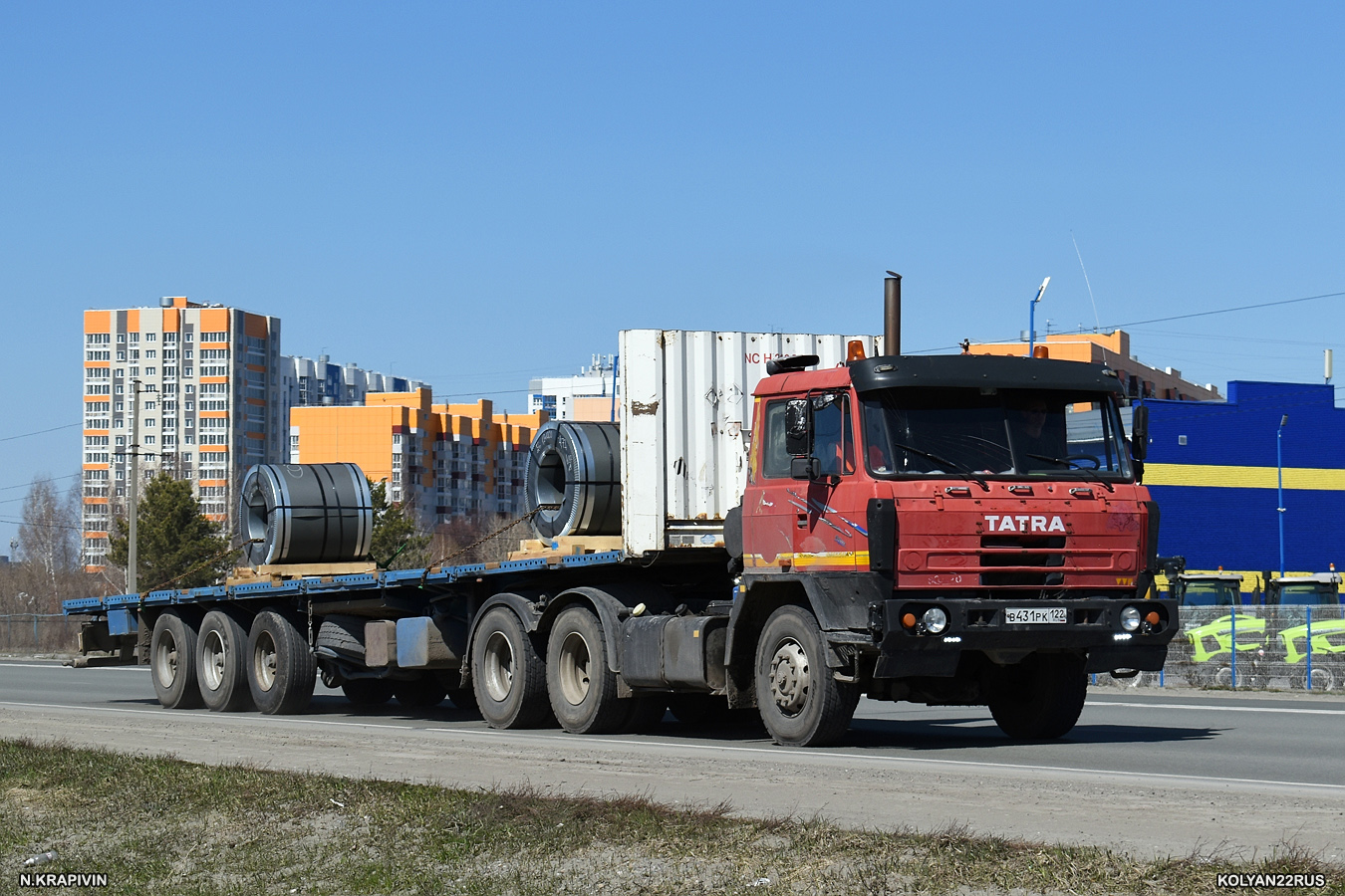 Алтайский край, № В 431 РК 122 — Tatra 815-24EN34