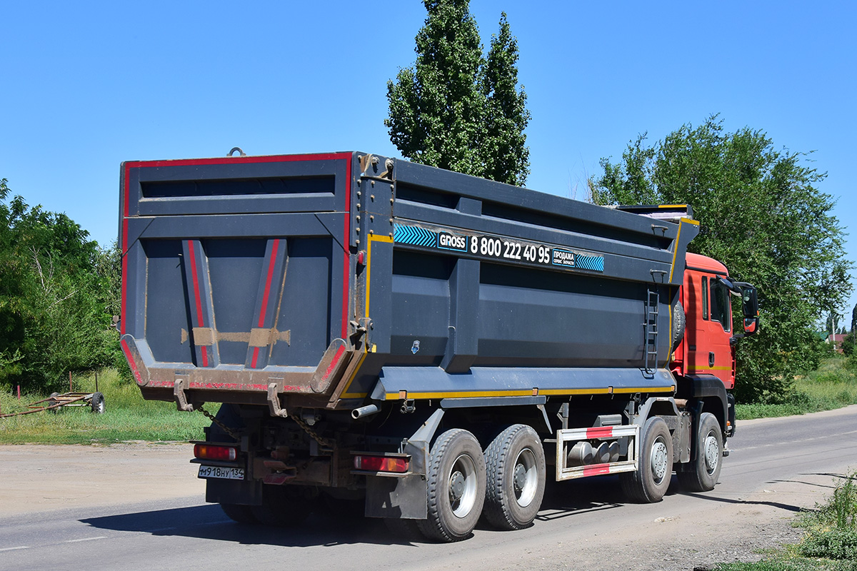 Волгоградская область, № М 918 НУ 134 — Howo T5G ZZ3317