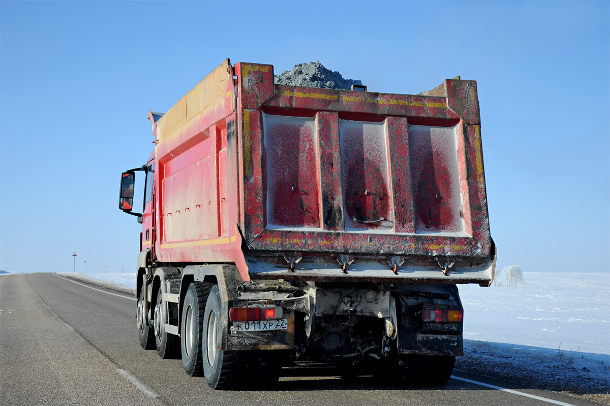 Алтайский край, № К 011 ХР 22 — MAN TGS 41.440