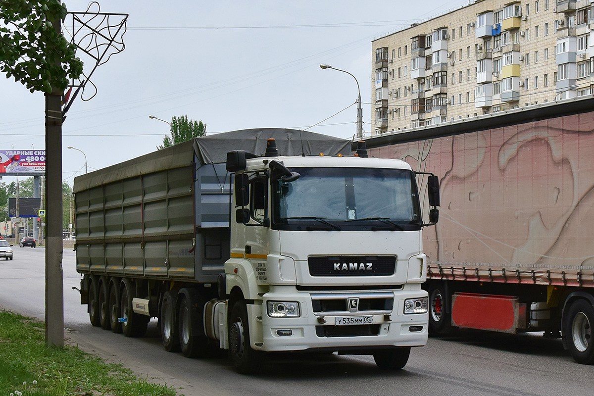 Дагестан, № У 535 ММ 05 — КамАЗ-65206-S5(87)