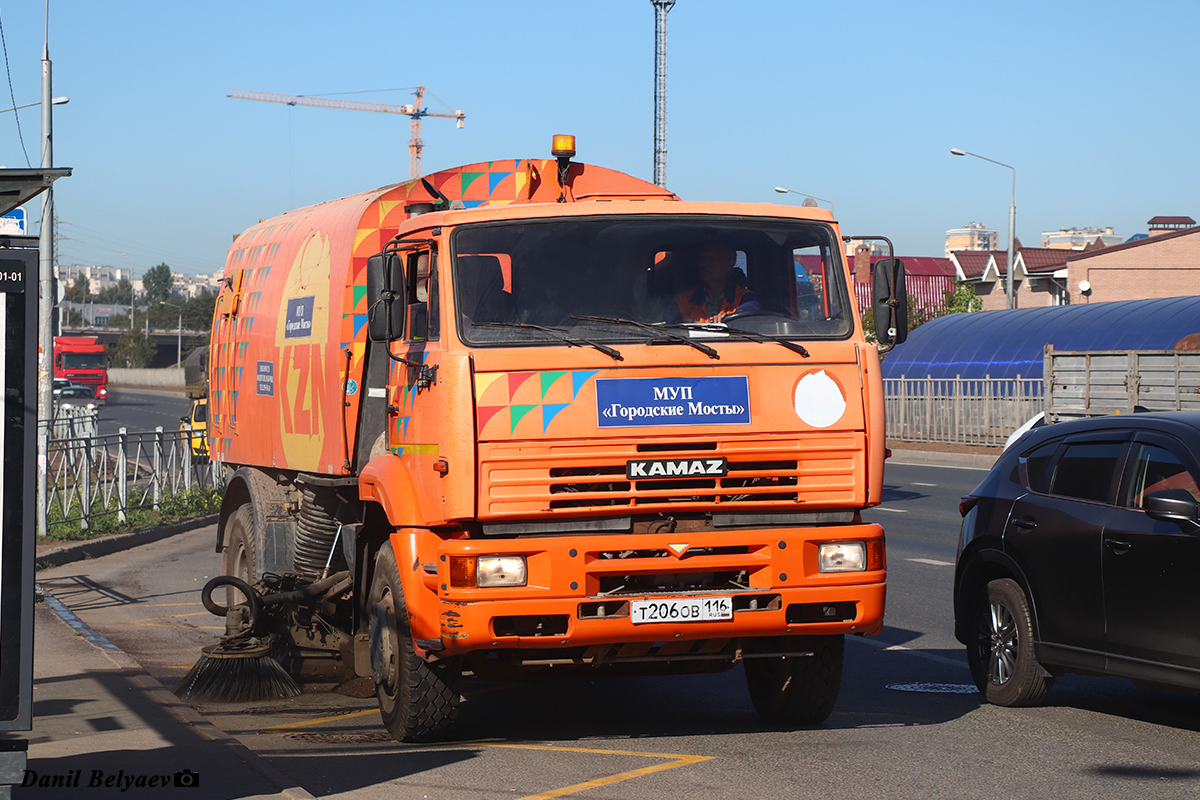 Татарстан, № Т 206 ОВ 116 — КамАЗ-53605-D3(97)