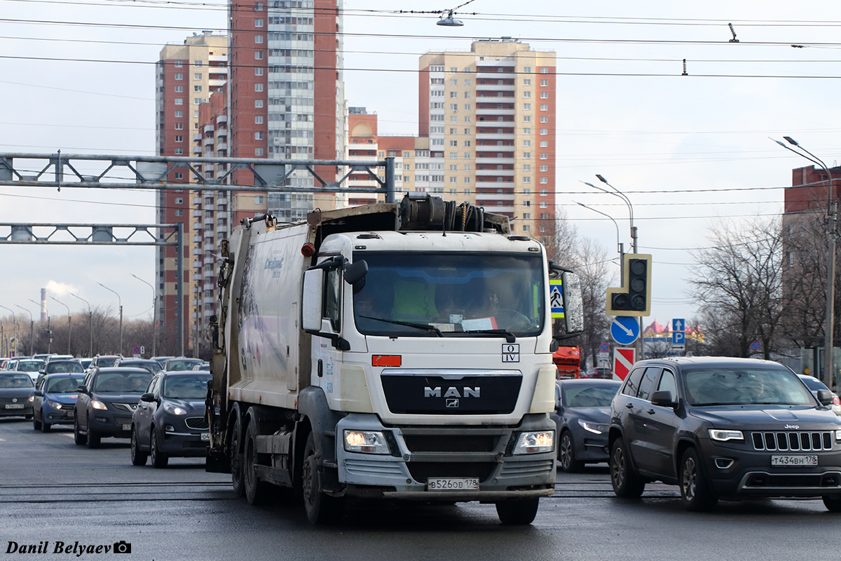 Санкт-Петербург, № В 526 ОВ 178 — MAN TGS (общая модель)
