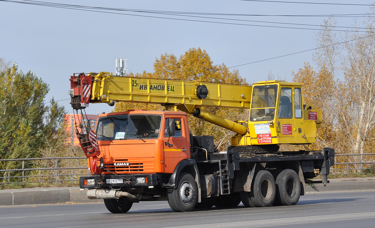 Омская область, № А 029 ХЕ 155 — КамАЗ-53215-15 [53215R]