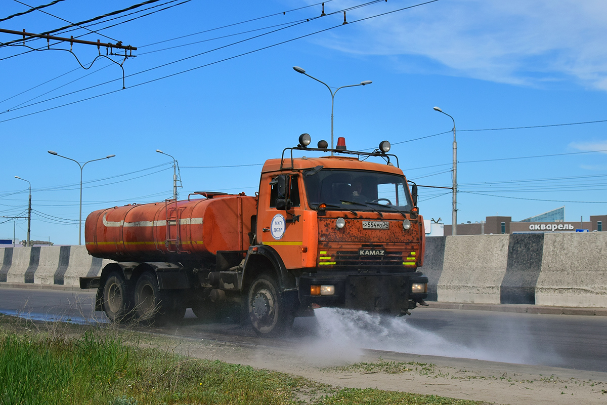 Волгоградская область, № Р 554 РО 34 — КамАЗ-65115-D3(97)