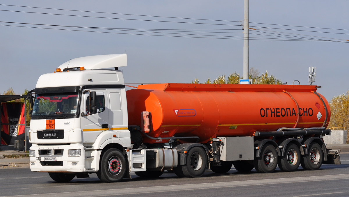 Омская область, № А 403 ММ 155 — КамАЗ-5490-S5(87)