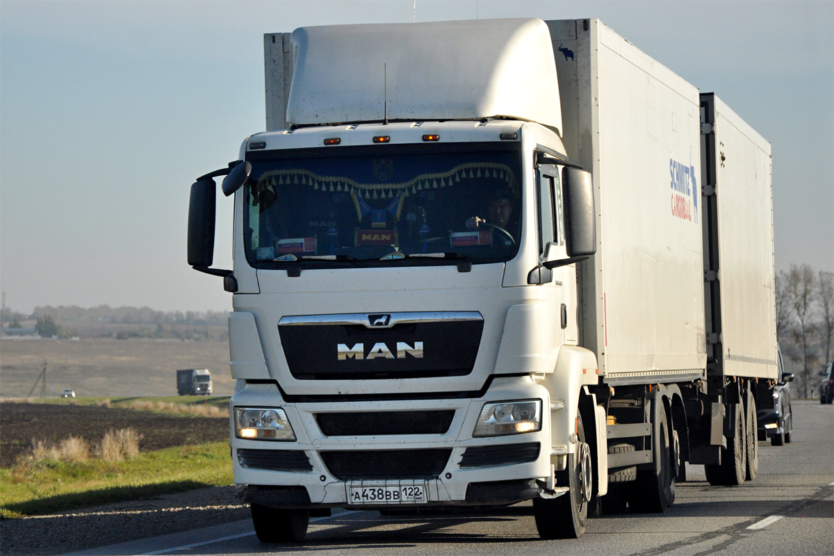 Алтайский край, № А 438 ВВ 122 — MAN TGS 26.400