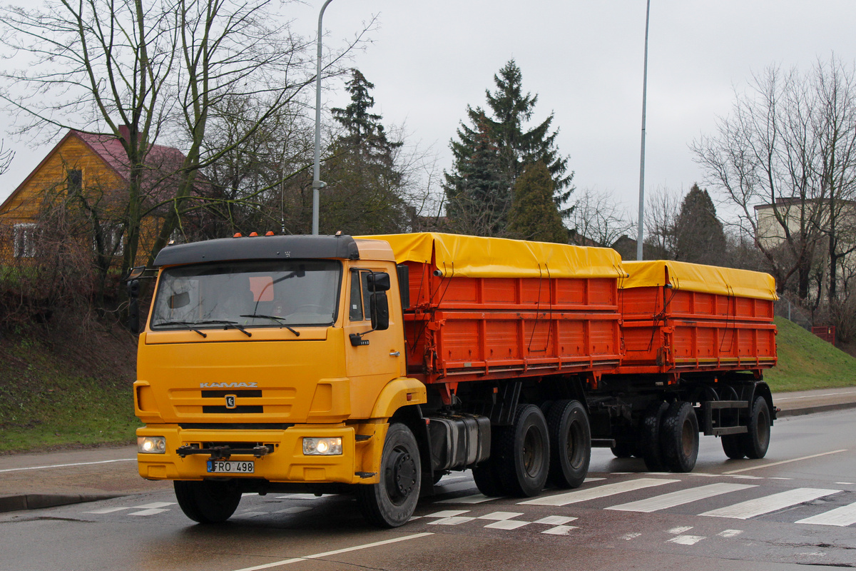 Литва, № FRO 498 — КамАЗ-65115-N3(78)
