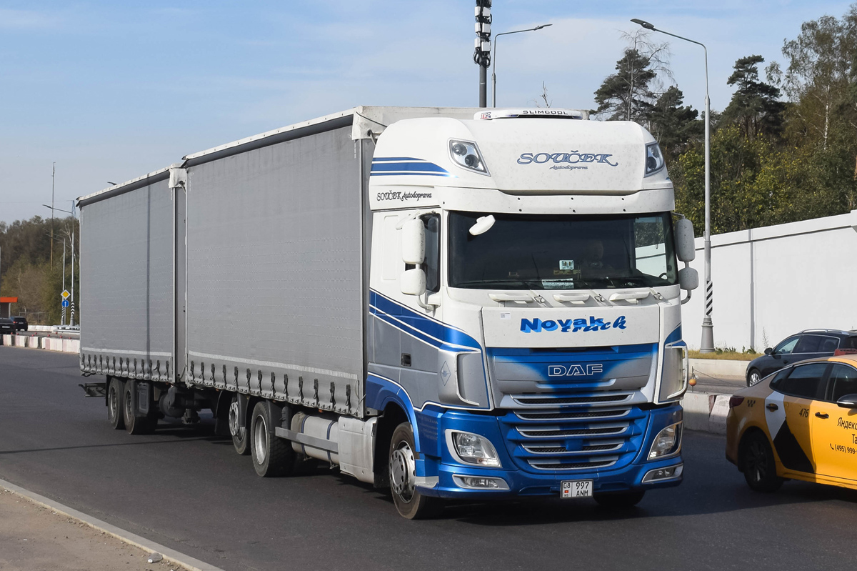 Киргизия, № 08 997 ANM — DAF XF Euro6 FAR