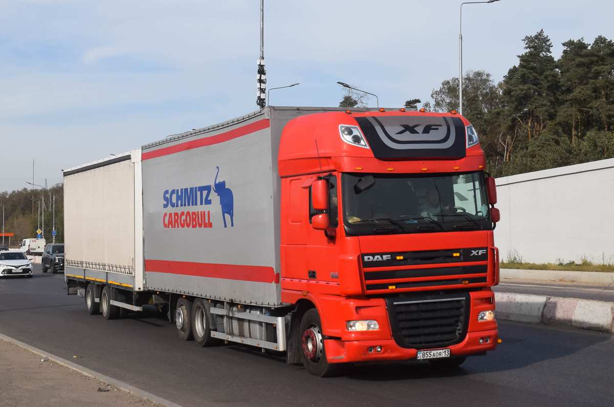 Туркестанская область, № 855 AOR 13 — DAF XF105 FAR