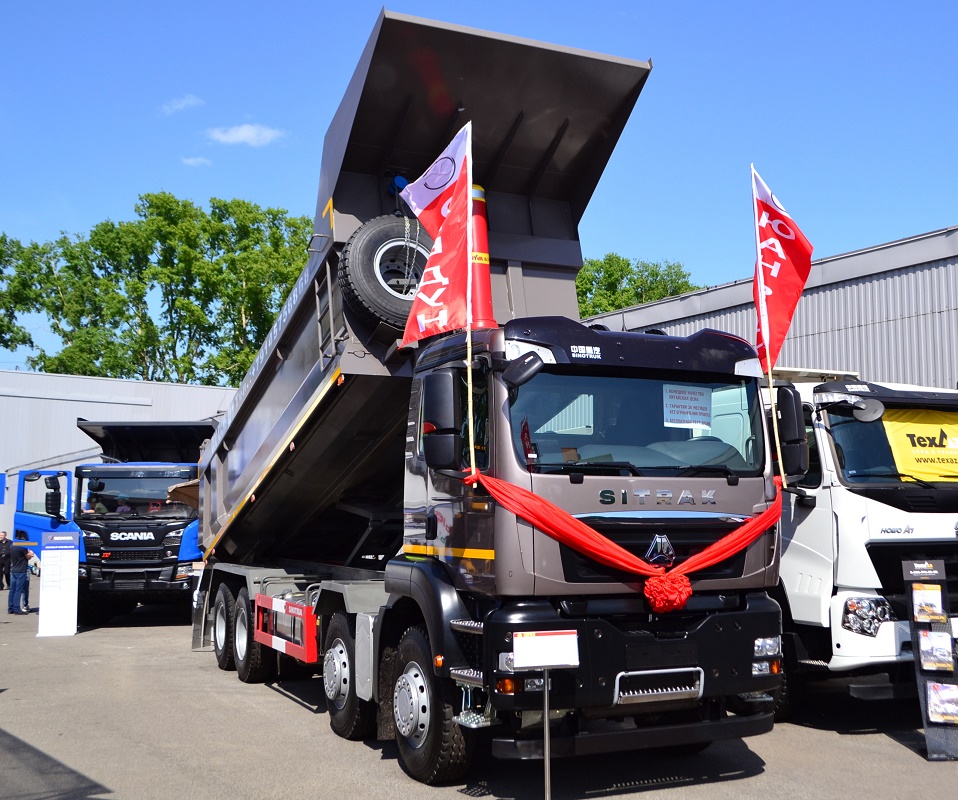 Амурская область, № K 942 BK 28 — Sitrak C7H ZZ3316; Кемеровская область — Новые автомобили; Кемеровская область — Уголь России и Майнинг 2019