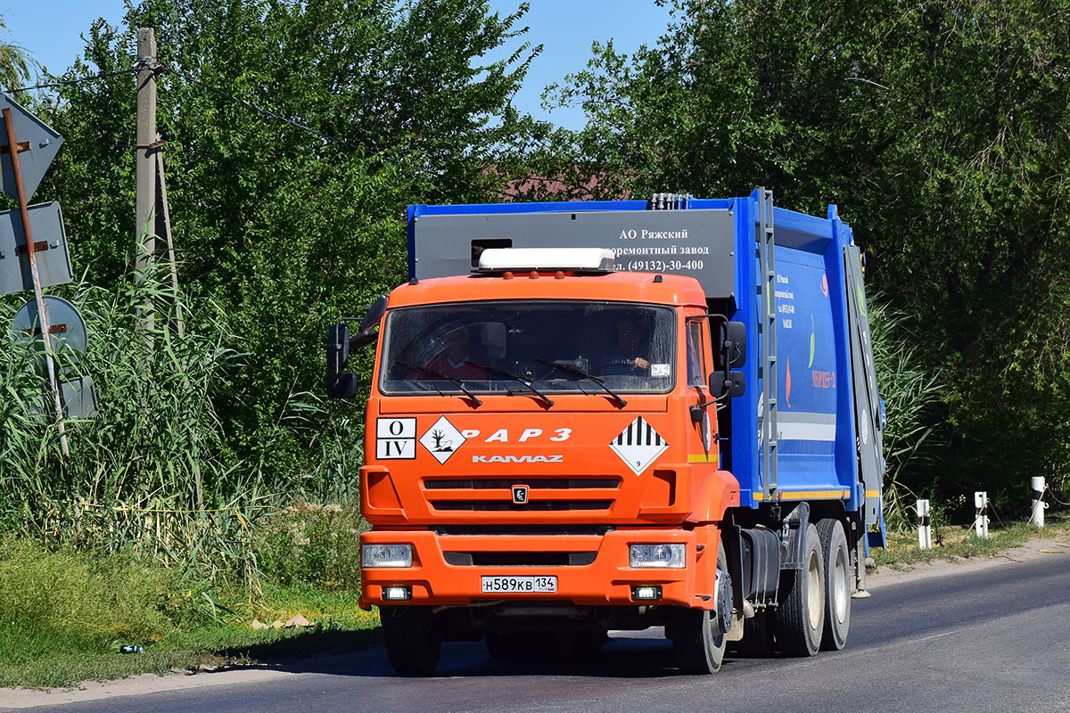 Волгоградская область, № Н 589 КВ 134 — КамАЗ-65115-A5(48)
