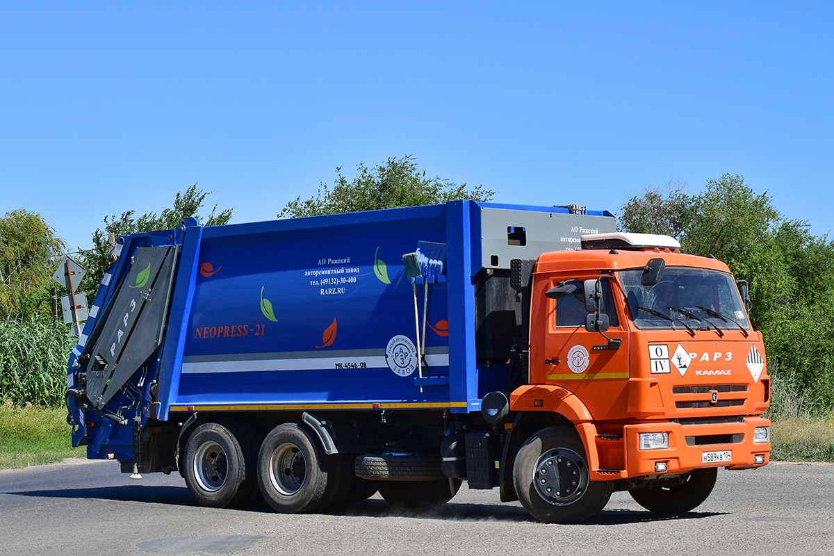 Волгоградская область, № Н 589 КВ 134 — КамАЗ-65115-A5(48)