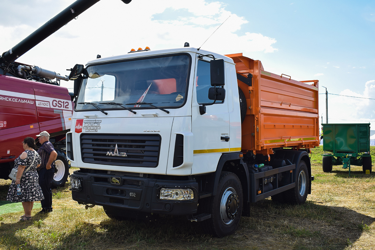 Алтайский край, № (22) Б/Н 0289 — МАЗ-555025; Алтайский край — Выставка "День Сибирского Поля 2024"