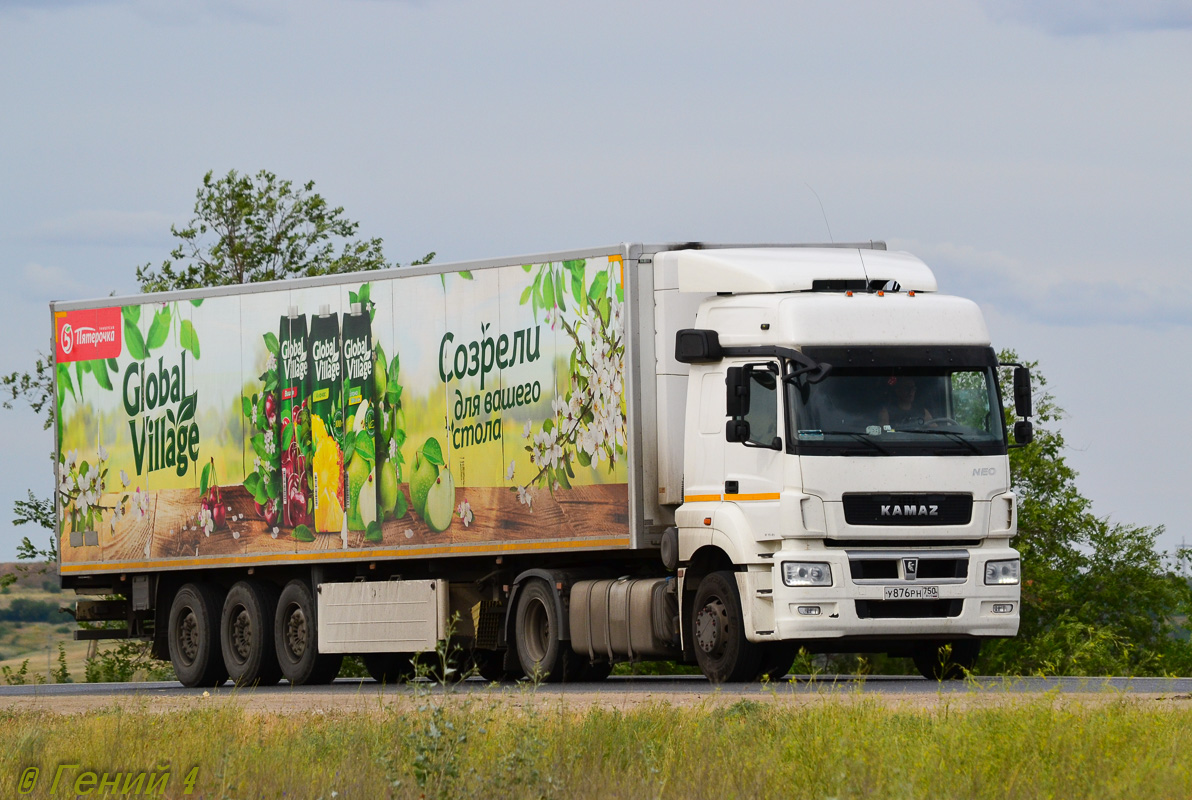 Московская область, № У 876 РН 750 — КамАЗ-5490-S5(87)