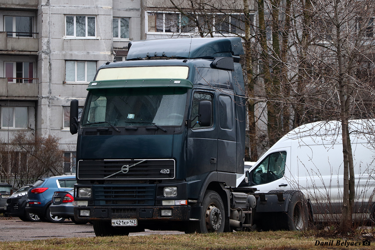Ленинградская область, № К 421 КР 147 — Volvo ('1993) FH12.420