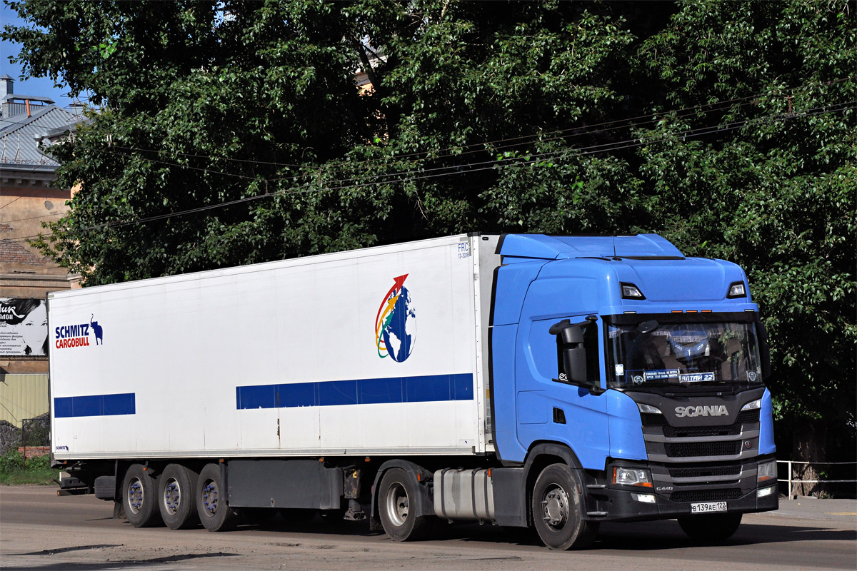 Алтайский край, № В 139 АЕ 122 — Scania ('2016) G440