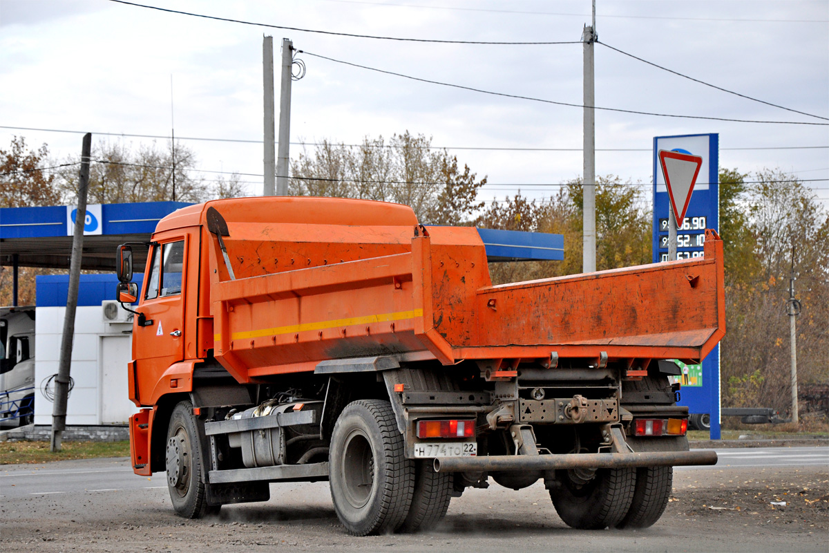 Алтайский край, № Н 774 ТО 22 — КамАЗ-43255-H3(99)