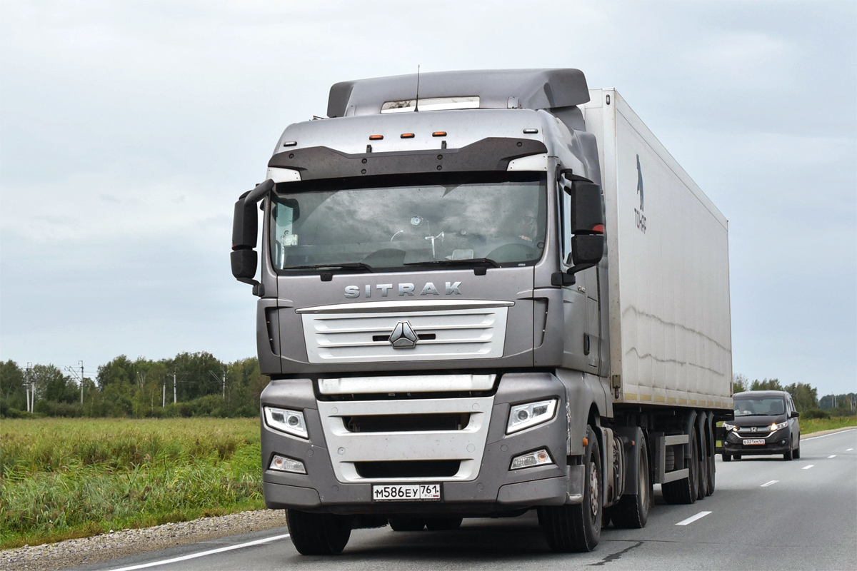 Ростовская область, № М 586 ЕУ 761 — Sitrak C7H ZZ4186