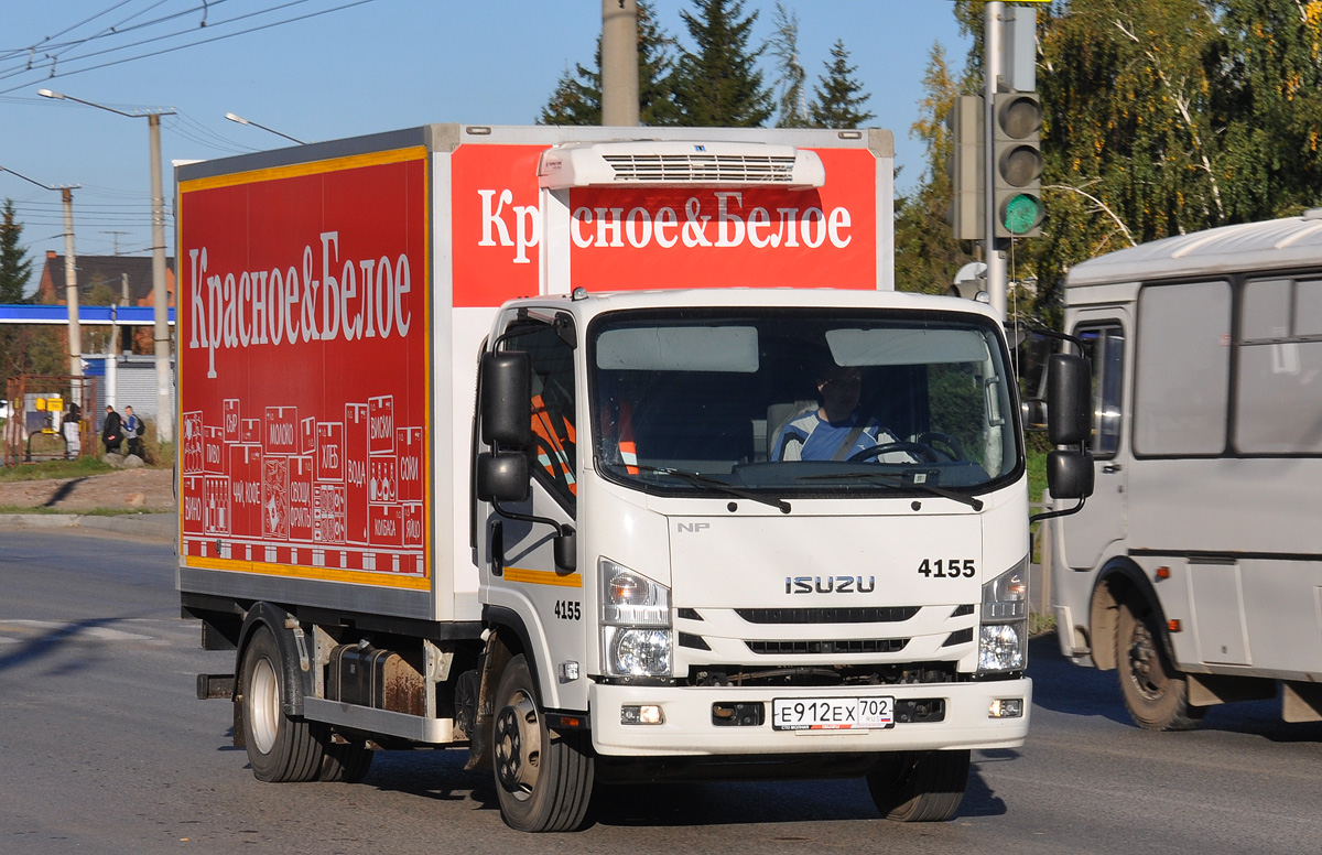 Омская область, № 4155 — Isuzu NPR75 [Z7X]