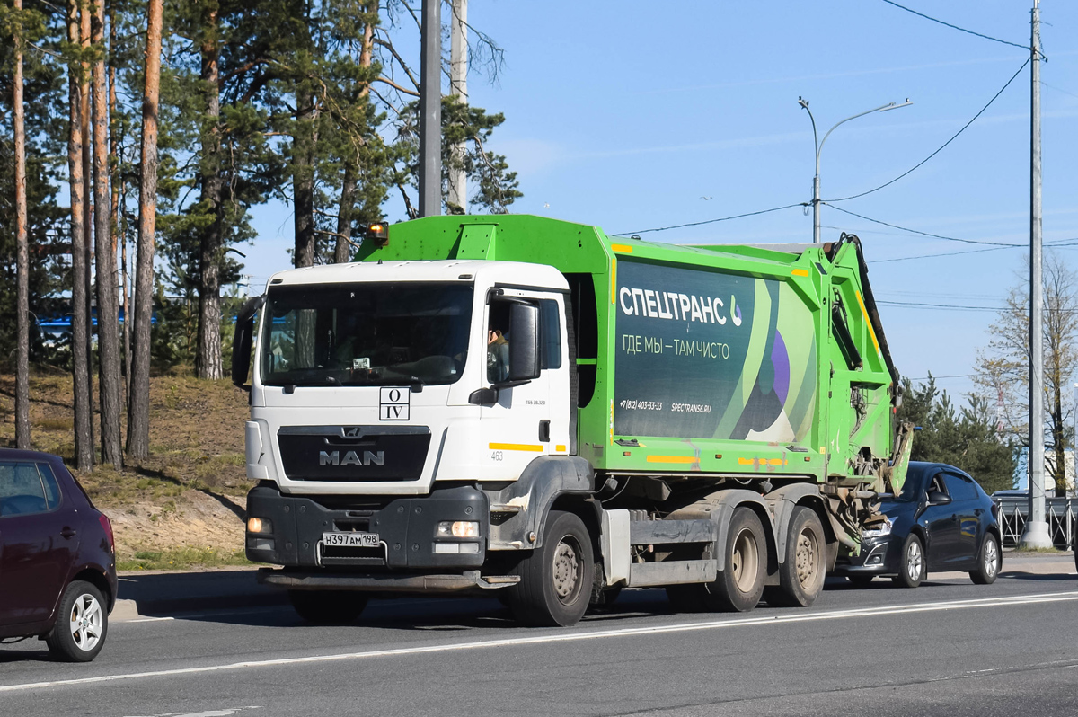 Санкт-Петербург, № Н 397 АМ 198 — MAN TGS 28.320