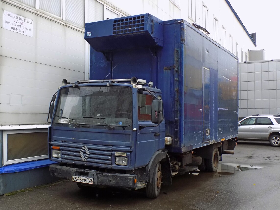 Нижегородская область, № Х 546 УР 152 — Renault Midliner