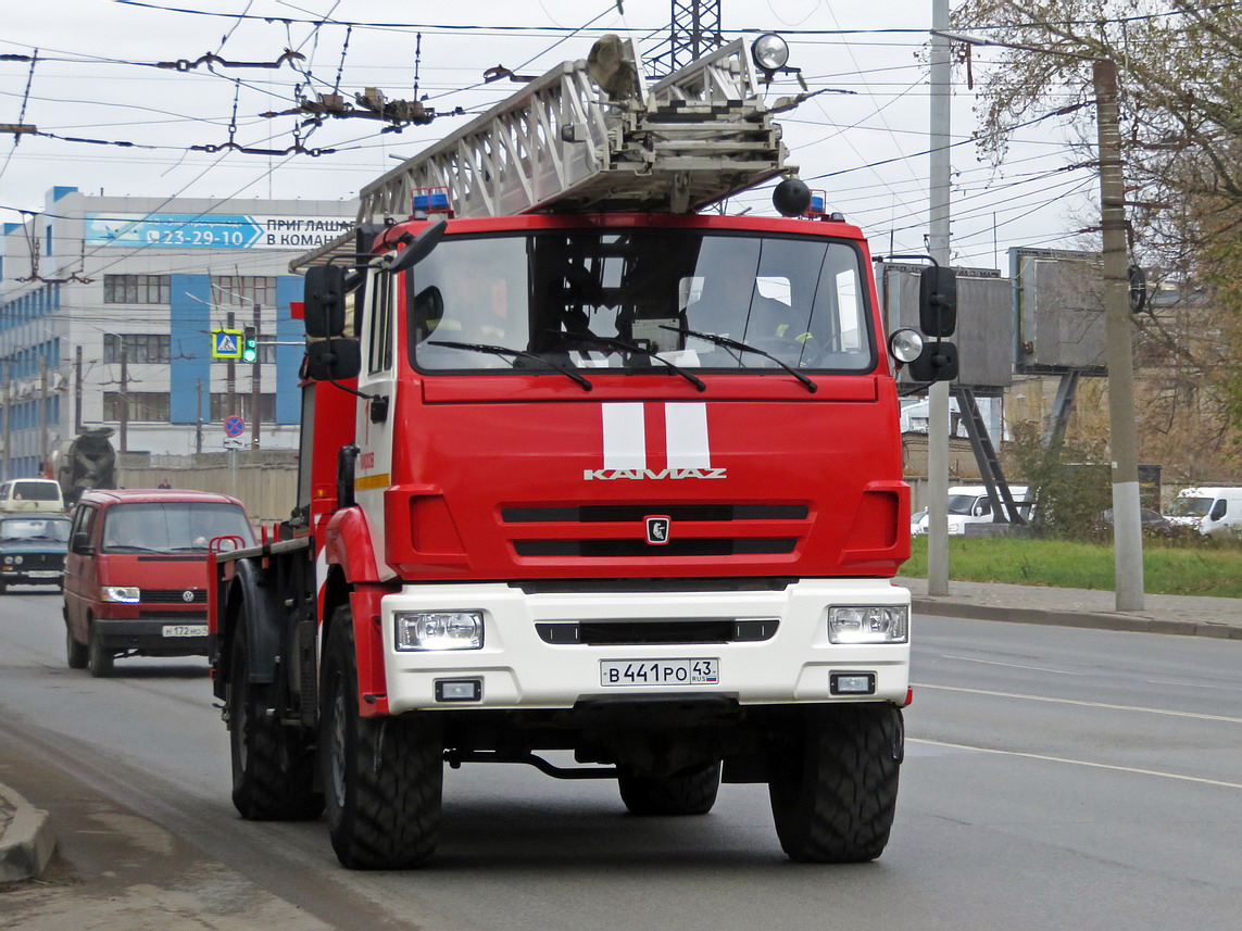 Кировская область, № В 441 РО 43 — КамАЗ-43502-D5(66)