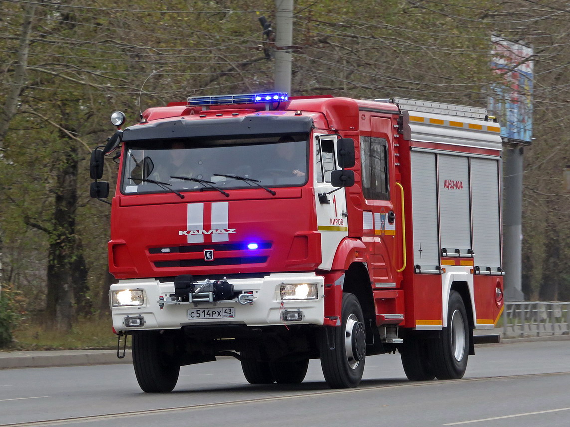 Кировская область, № С 514 РХ 43 — КамАЗ-43265-D5(66)