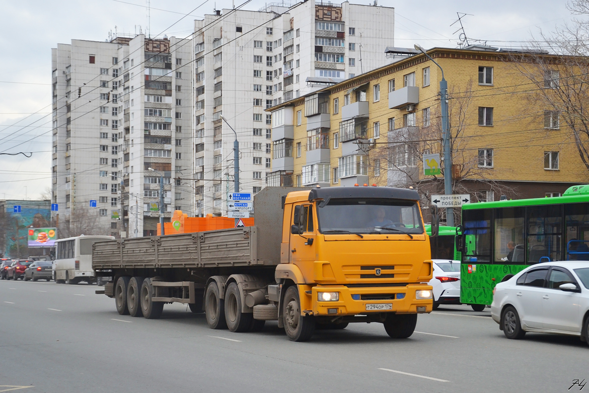 Челябинская область, № Т 294 ОР 174 — КамАЗ-65116-N3(78)
