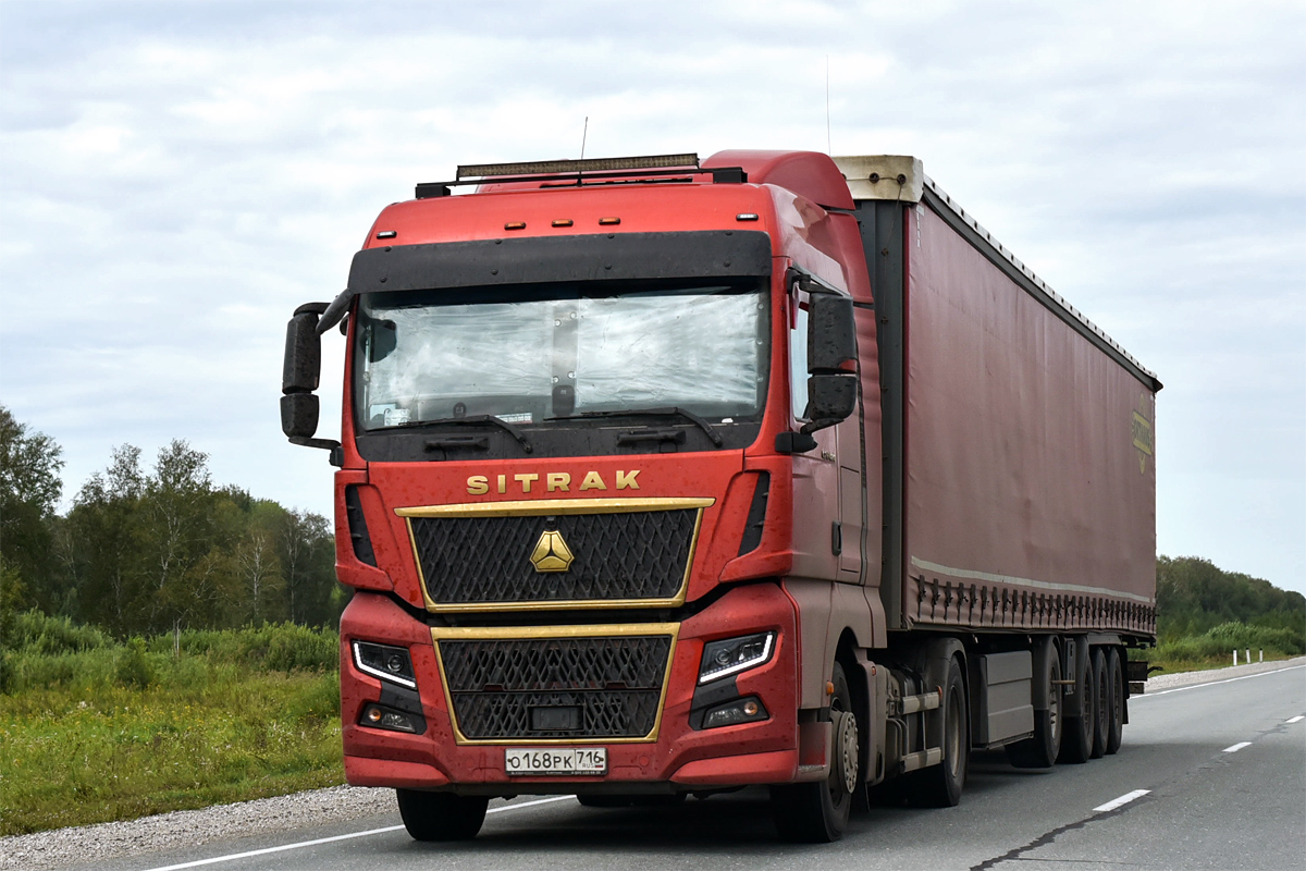 Татарстан, № О 168 РК 716 — Sitrak C7H ZZ4186 MAX