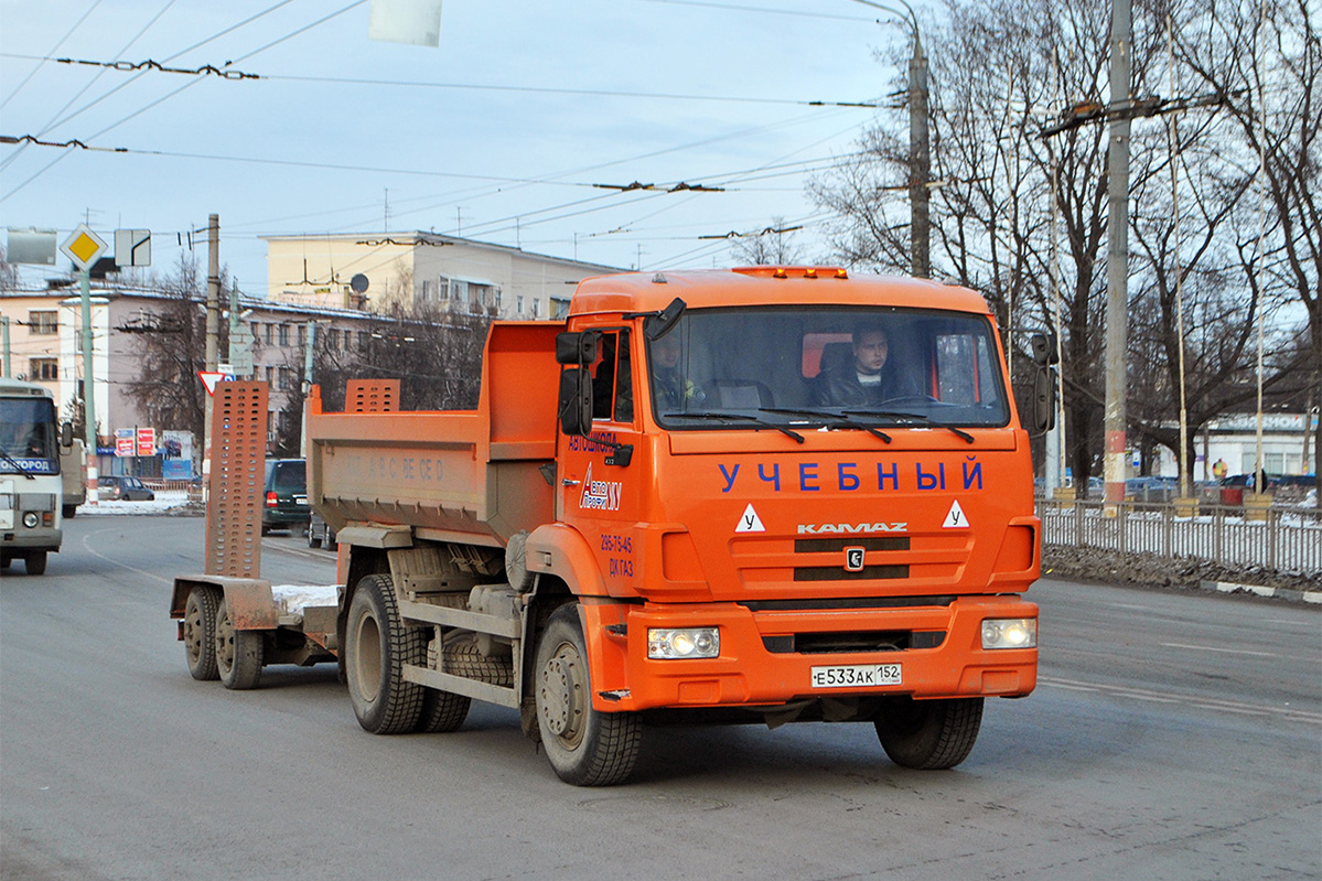 Нижегородская область, № Е 533 АК 152 — КамАЗ-43255-H3(99)