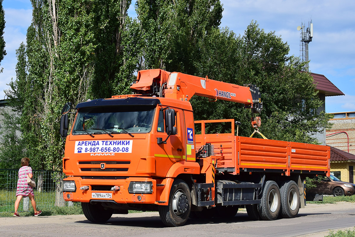 Волгоградская область, № Н 789 АН 134 — КамАЗ-65115-A5(48)