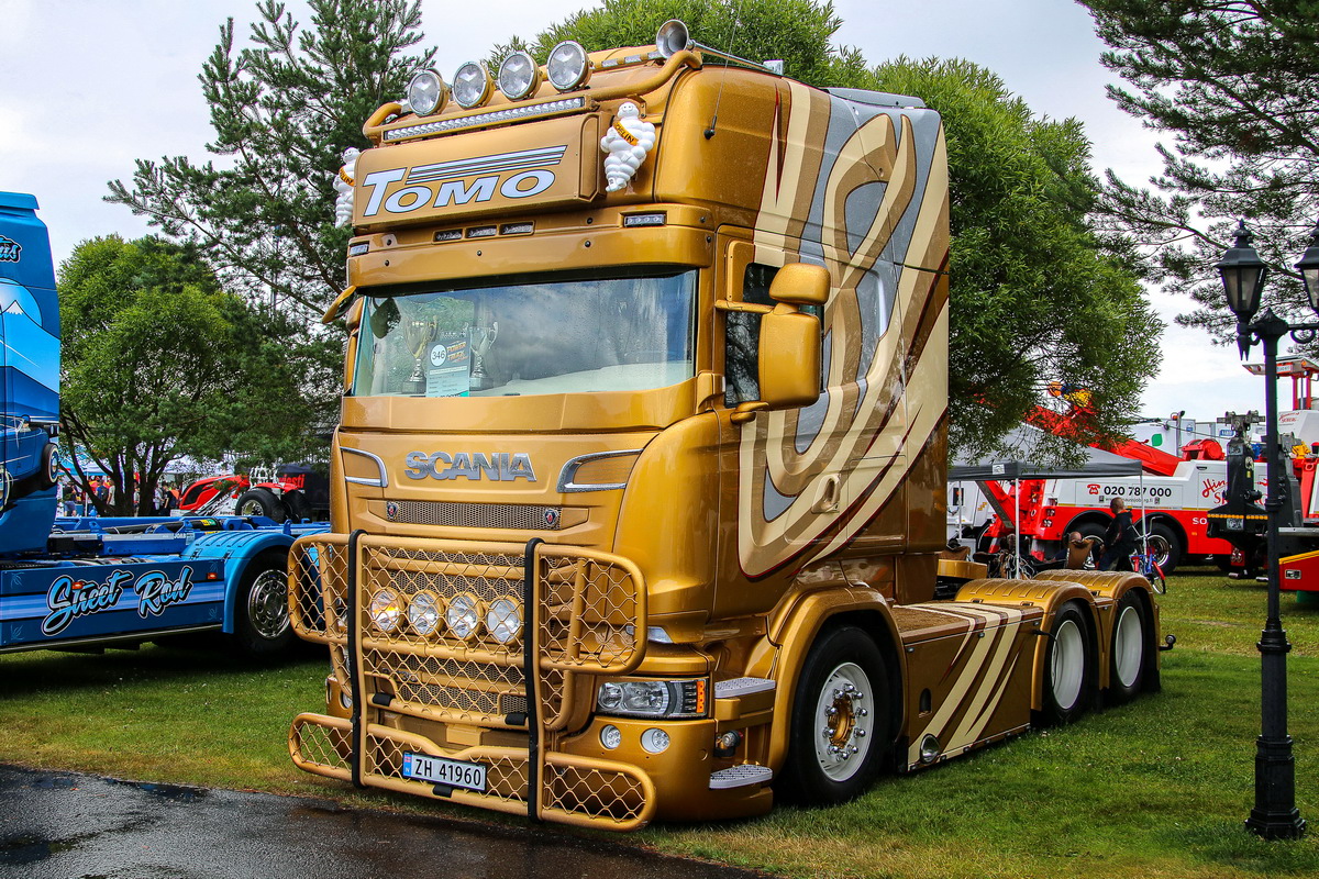 Норвегия, № ZH 41960 — Scania ('2013) R730; Финляндия — Power Truck Show 2019