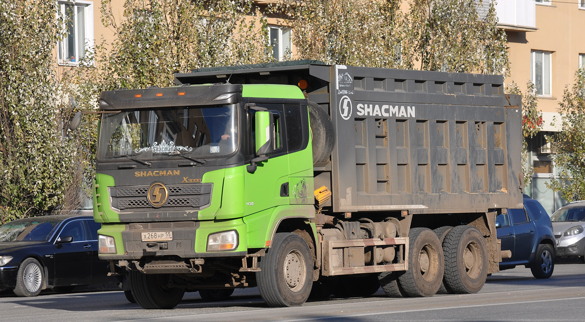 Омская область, № Х 268 НР 55 — Shaanxi Shacman X3000 SX3258