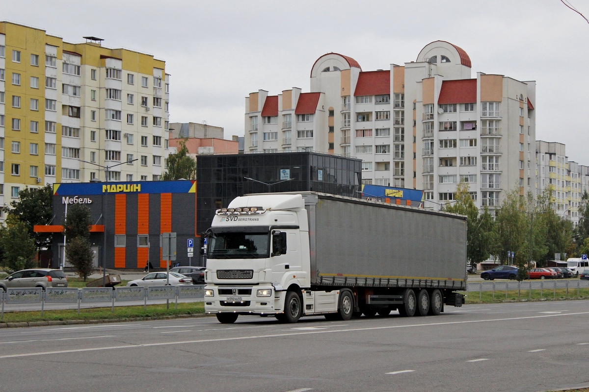 Смоленская область, № М 592 НА 67 — КамАЗ-5490-S5(87)